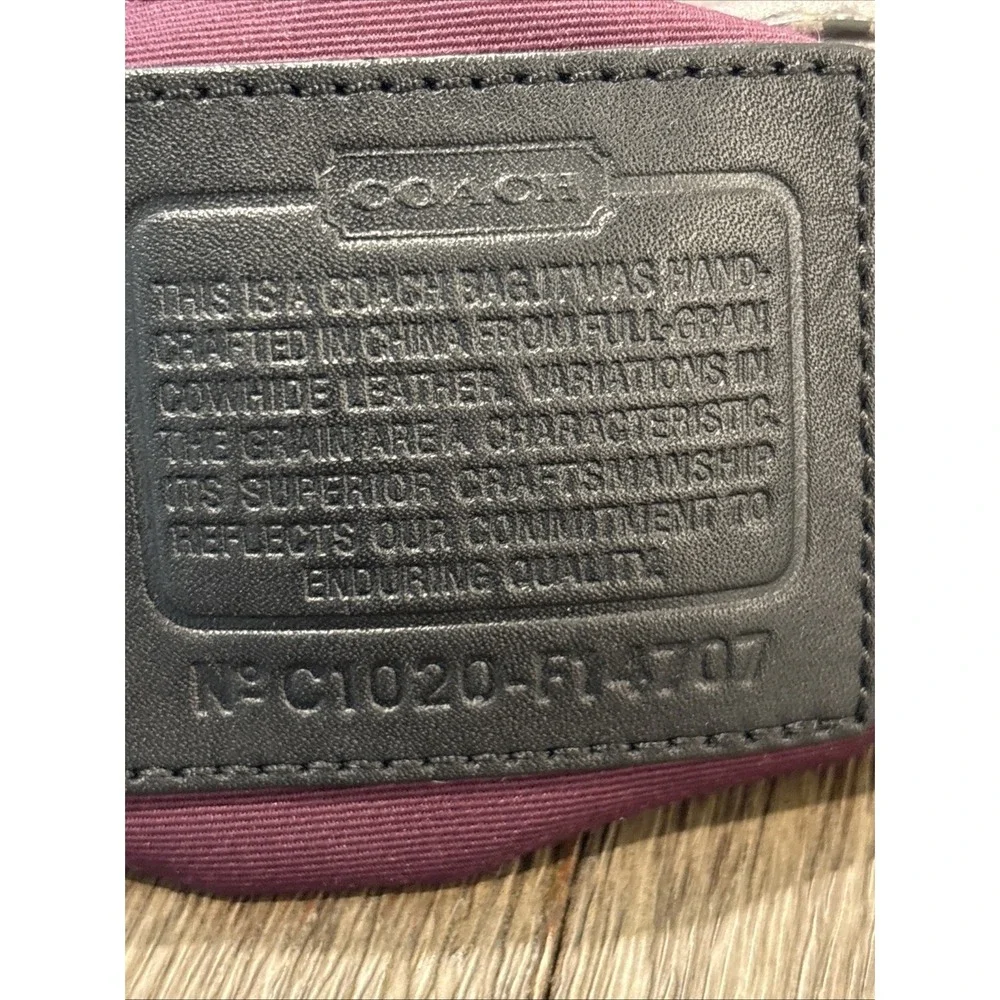 Coach Metallic Hobo Ladies Bag Purse No. C1020-F14707
